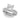 Floral Princess Cut Engagement Ring – Princess Cut Lab Diamond Engagement Ring in 18K Gold | Just Brilliant – close-up view