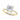 Single Row Hidden Halo Square Engagement Ring – Lab Diamond Engagement Ring in 18K Gold | Just Brilliant – angle view