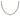 3 Prong Riviera Necklace Not G – Lab Diamond Necklace in 18K Gold | Just Brilliant – detail view