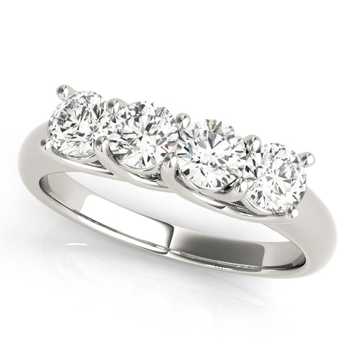 Prong Set Trellis Wedding Ring