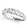 Prong Set Trellis Wedding Band – Radiant Lab Diamond Wedding Band in 18K Gold | Just Brilliant