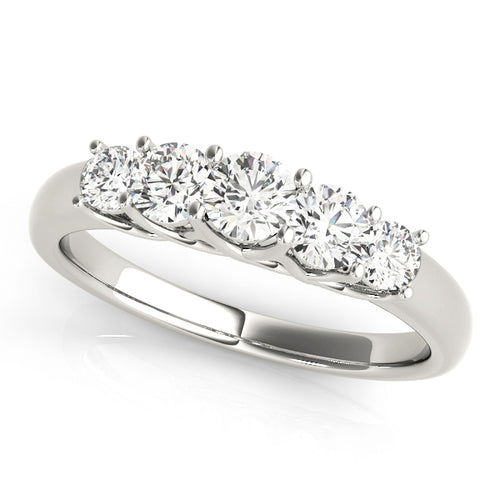 Prong Set Trellis Wedding Band