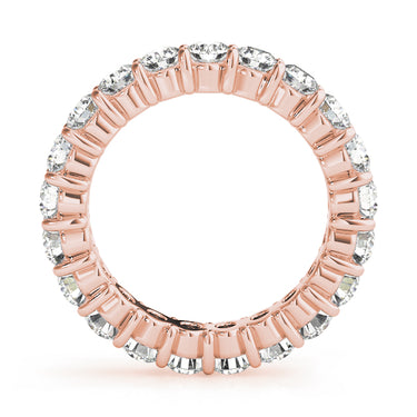 Wedding Bands Eternity – Lab Diamond Eternity Band in 18K Gold | Just Brilliant – view 8