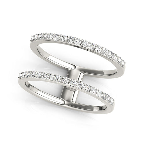 Wraps & Inserts Open Concept Wedding Ring