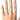 Wraps & Inserts Open Concept Wedding Ring – Lab Diamond Wedding Band in 18K Gold | Just Brilliant – lifestyle view