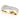 Double Row Twisted Wedding Bands – Lab Diamond Wedding Band in 18K Gold | Just Brilliant – side view