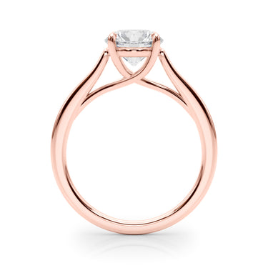 Solitaire Trellis Engagement Ring – Lab Diamond Engagement Ring in 18K Gold | Just Brilliant – view 10