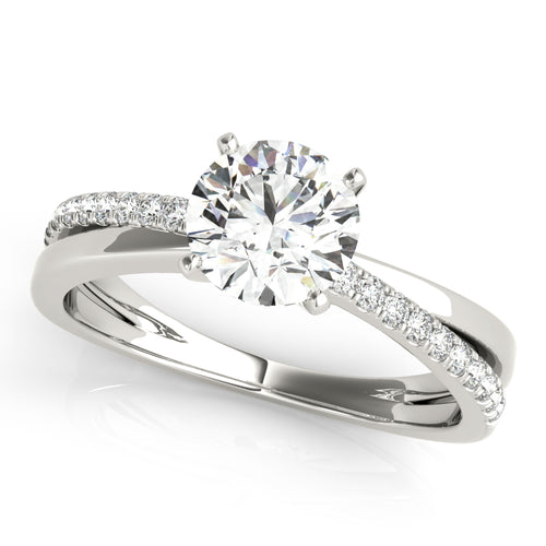 Intertwined Engagement Ring