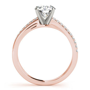 Intertwined Engagement Ring – Lab Diamond Engagement Ring in 18K Gold | Just Brilliant – view 10