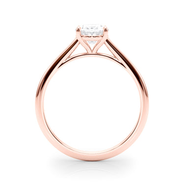 Solitaire Oval Engagement Ring – Oval Lab Diamond Engagement Ring in 18K Gold | Just Brilliant – view 10