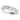 Single Prong Stackable Wedding Band – Radiant Lab Diamond Wedding Band in 18K Gold | Just Brilliant
