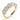 5-Stone Round Halo Wedding Bands – Round Lab Diamond Wedding Band in 18K Gold | Just Brilliant – view 8