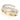 Multirow Split Shank Swirl Fashion Rings – Lab Diamond Ring in 18K Gold | Just Brilliant – side view