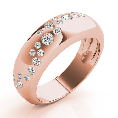 Diamond Band – Lab Diamond Band in 18K Gold | Just Brilliant – view 12