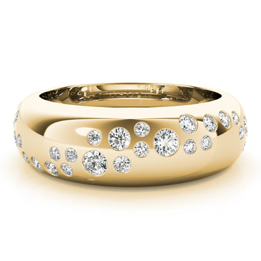 Diamond Band – Lab Diamond Band in 18K Gold | Just Brilliant – view 7