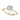 Single Shared Prong Design Engagement Ring