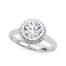 Bezel Set Solitaire Design Engagement Ring