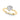 Solitaire Round Engagement Rings – Round Lab Diamond Engagement Ring in 18K Gold | Just Brilliant – side view