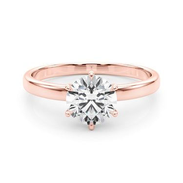 Solitaire Engagement Ring – Lab Diamond Engagement Ring in 18K Gold | Just Brilliant – view 11