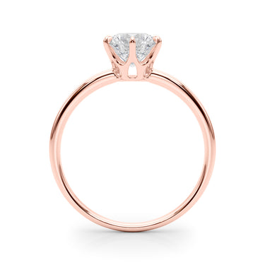 Solitaire Engagement Ring – Lab Diamond Engagement Ring in 18K Gold | Just Brilliant – view 10
