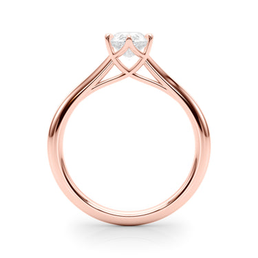 Pear Shape Solitaire Engagement Rings – Pear-Shaped Lab Diamond Engagement Ring in 18K Gold | Just Brilliant – view 10