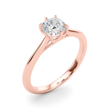 Solitaire 7X7 Cushion – Cushion Lab Diamond Jewelry in 18K Gold | Just Brilliant – view 12