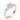 3 Stone Ring Sq Center Tb Sides – Lab Diamond Ring in 18K Gold | Just Brilliant – view 12