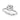 Solitaire Design Engagement Ring - 14K White Gold, Size 7.0 (Setting Only)