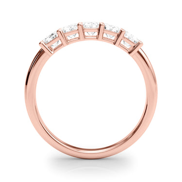 5-Stone Emerald Cut Wedding Bands – Emerald Cut Emerald Wedding Band in 18K Gold | Just Brilliant – view 10
