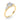 3-Stone Round Engagement Ring W/ Pear Sides – Pear-Shaped Lab Diamond Engagement Ring in 18K Gold | Just Brilliant – view 7