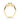 3-Stone Round Engagement Ring W/ Pear Sides – Pear-Shaped Lab Diamond Engagement Ring in 18K Gold | Just Brilliant – angle...