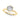 6-Prong Round Tulip Solitaire Engagement Ring – Round Lab Diamond Engagement Ring in 18K Gold | Just Brilliant – side view