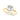 Bezel Set Cushion Solitaire Engagement Ring – Cushion Lab Diamond Engagement Ring in 18K Gold | Just Brilliant – side view