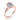 Bezel Set Oval Solitaire Engagement Ring – Oval Lab Diamond Engagement Ring in 18K Gold | Just Brilliant – view 12
