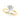 6-Prong Round Solitaire Engagement Ring – Round Lab Diamond Engagement Ring in 18K Gold | Just Brilliant – angle view