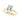 Solitaire Emerald Cut Engagement Ring – Emerald Cut Emerald Engagement Ring in 18K Gold | Just Brilliant – angle view