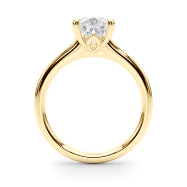 Solitaire 7.5X5.25 Pear Shape – Pear-Shaped Lab Diamond Jewelry in 18K Gold | Just Brilliant – view 7