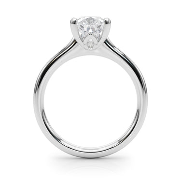 Solitaire 7.5X5.25 Pear Shape – Pear-Shaped Lab Diamond Jewelry in 18K Gold | Just Brilliant – detail view
