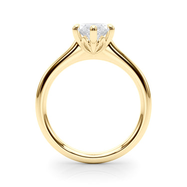 Solitaire Marquise Engagement Ring – Marquise Lab Diamond Engagement Ring in 18K Gold | Just Brilliant – view 7