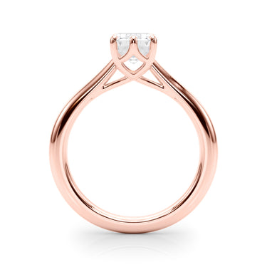 6-Prong Solitaire Emerald Cut Engagement Ring – Emerald Cut Emerald Engagement Ring in 18K Gold | Just Brilliant – view 11