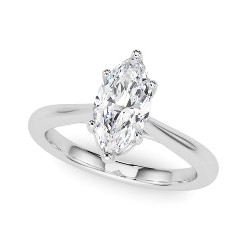6-Prong Solitaire Marquise Engagement Ring
