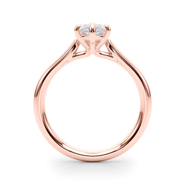 Solitaire Marquise Engagement Ring – Marquise Lab Diamond Engagement Ring in 18K Gold | Just Brilliant – view 11