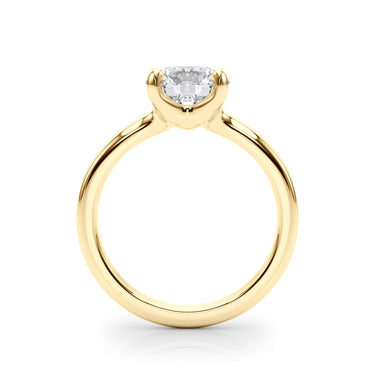 Round Solitaire Engagement Ring – Round Lab Diamond Engagement Ring in 18K Gold | Just Brilliant – view 7