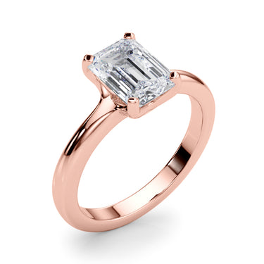 Solitaire Emerald Cut – Emerald Cut Emerald Jewelry in 18K Gold | Just Brilliant – view 13