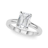 Solitaire Emerald Cut – Emerald Cut Emerald & Lab Diamond Jewelry in 18K Gold | Just Brilliant