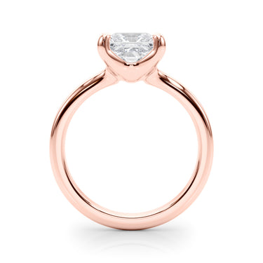 Solitaire Princess Cut Engagement Ring – Princess Cut Lab Diamond Engagement Ring in 18K Gold | Just Brilliant – view 11