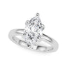 Solitaire Marquise Engagement Ring – Marquise Lab Diamond Engagement Ring in 18K Gold | Just Brilliant