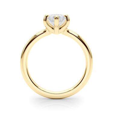 Solitaire Marquise Engagement Ring – Marquise Lab Diamond Engagement Ring in 18K Gold | Just Brilliant – view 7
