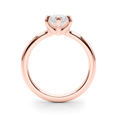 Solitaire Marquise Engagement Ring – Marquise Lab Diamond Engagement Ring in 18K Gold | Just Brilliant – view 11
