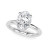 Double Hidden Halo Oval Engagement Ring – Oval Lab Diamond Engagement Ring in 18K Gold | Just Brilliant